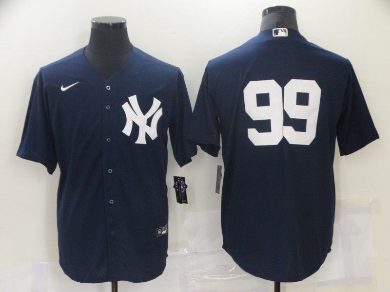 Men New York Yankees #99 Aaron Judge Blue Game 2021 Nike MLB Jersey->san diego padres->MLB Jersey